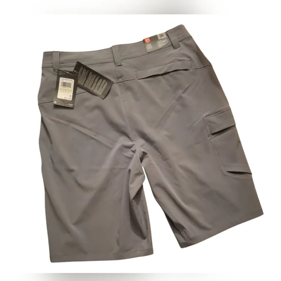 Under Armour Men's Gray Cargo Shorts - Picture 2 of 5